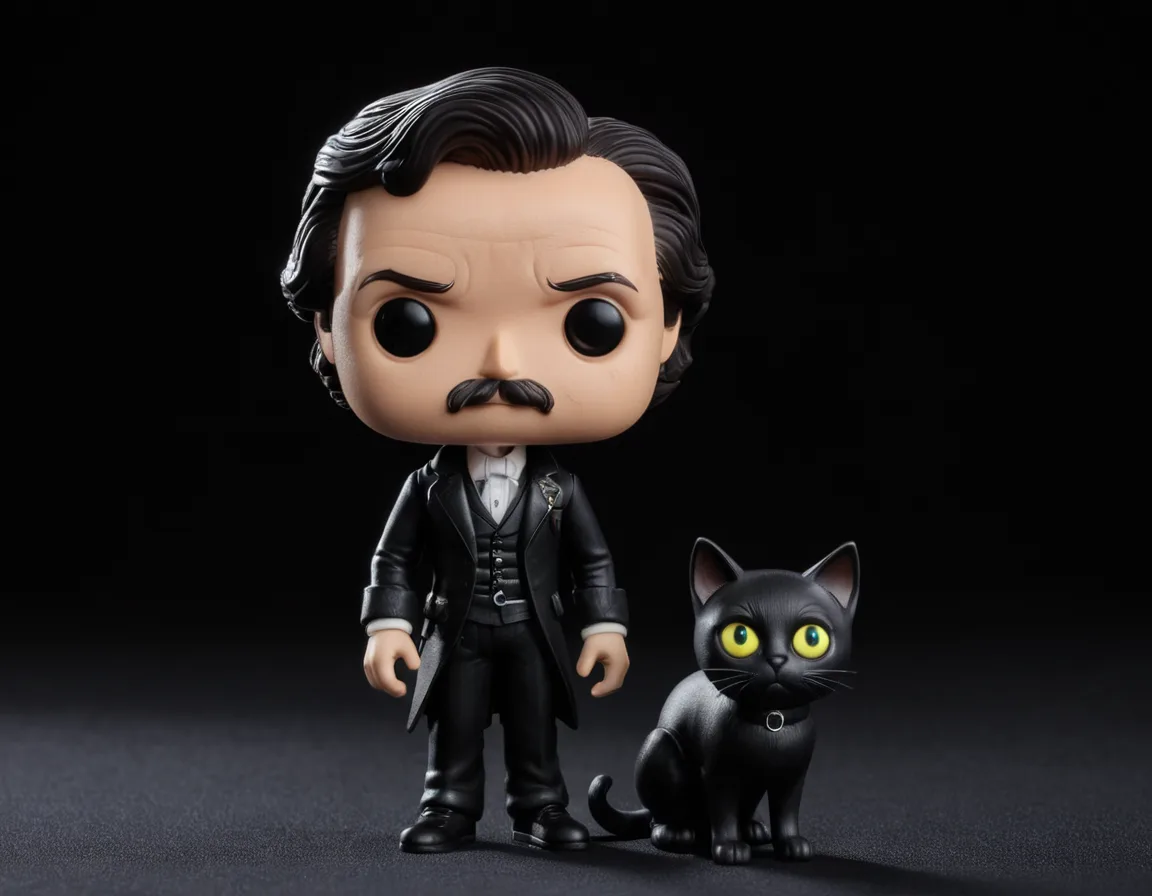 Figura estilo funko de un filósofo